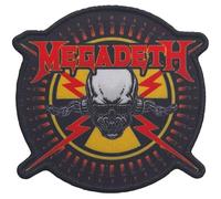 Megadeth - Patch à repasser (Taille unique) (Noir/Rouge)