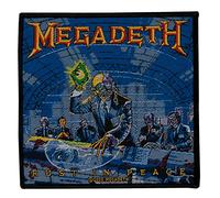 Megadeth Patch Rust In Peace tissé et sous licence, multicolore, S