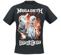 Megadeth Ransome Note Homme T-Shirt Manches Courtes Noir 100% Coton Regular