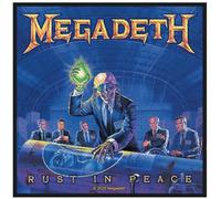 Megadeth Rust in peace Unisexe Patch multicolore 100% Polyester