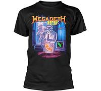 Megadeth - T-shirt "Hangar 18" pour homme/femme unie PH3625 (L) (Noir)