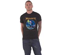 Megadeth T Shirt Rust in Peace Anniversary Band Logo Nouveau Officiel Unisexe Noir Taille L