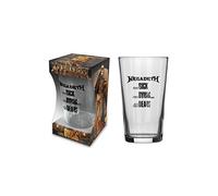 Megadeth The Sick, The Dying… And The Dead! Indifférent Verre à bière transparent Verre