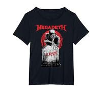 Megadeth - Tombstone Vic T-Shirt, Femme Grandes Tailles, Noir, 3X
