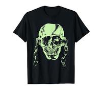 Megadeth Vic Glow Head T-Shirt, Homme, Noir, XXL