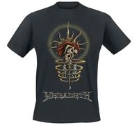 Megadeth Youthanasia 1995 - North American Tour Homme T-Shirt Manches Courtes Noir XL