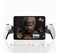 Megadream Manette de Jeu Sans Fil pour iPhone/iPad, Bluetooth Joystick pour iOS/Android/PC/Switch/Tablette, Compatible avec PS4/Xbox/PC (blanc)