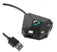 Megadream NS-Switch Adaptateur Clavier et Souris pour PS4/PS3/Xbox ONE/360 Console Series, 1 Type-C & 3 Micro USB