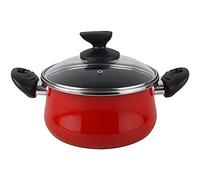 Megafesa Praga - Marmite avec Couvercle, diamètre 20 cm, Grenat