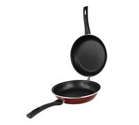 Megafesa Praga - Poêle à omelette, diamètre 24 cm, grenat