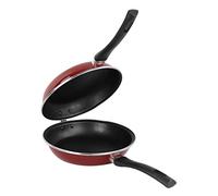 Megafesa Praga - Poêle à Omelette, true, diamètre 20 cm, Grenat