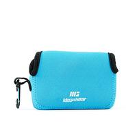 MegaGear Canon Powershot SX730 HS, SX720 HS, SX710 HS, G16, G15 Ultra Light Néoprène Camera Case, avec carabiner - Bleu