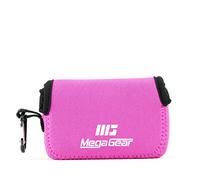 MegaGear Canon Powershot SX730 HS, SX720 HS, SX710 HS, G16, G15 Ultra Light Néoprène Camera Case, avec carabiner - Rose