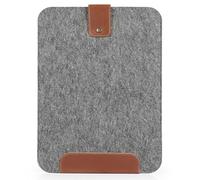 MegaGear Étui en Cuir et Polaire pour Ordinateur Portable Pro et Air, 16 Pouces, 15 Pouces, 14 Pouces, 13 Pouces et 13,3 Pouces, étui pour iPad Pro 12,9 Pouces (4e et 3e génération) Tablettes