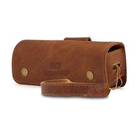 MegaGear Étui en Cuir Véritable per Caméra Compatibile Con DJI Osmo Pocket