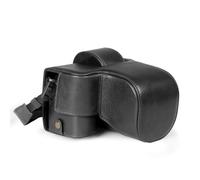 MegaGear Étui en Cuir véritable pour Appareil Photo Fujifilm X-S20 (18-55 mm) - Sac de Photographie numérique élégant et Protecteur (Noir)