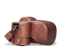 MegaGear Ever Ready MG1960 Étui en Cuir véritable pour Appareil Photo Fujifilm X-S10 Marron