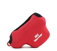 MegaGear Matériau Léger Neoprene Sac Photo Housse Étui Sacoche pour Panasonic GM1 avec 12-32mm Rouge