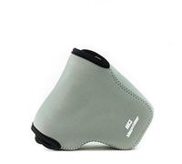 MegaGear MG1070 Ultra Light Étui en Néoprène Compatible avec Olympus Om-D E-M1 Mark III, E-M1 Mark II (12-40mm) - Gris