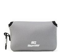 MegaGear MG1095 Étui avec Mousqueton en Néoprène pour Appareil Photo Fujifilm X100F/X100T/X100S Gris