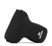 MegaGear MG1196 Étui avec Mousqueton en Néoprène pour Appareil photo Olympus OM-D E-M5 Mark II 12-40mm Noir