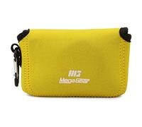 MegaGear MG1848 Housse en néoprène Ultra légère pour Appareil Photo Panasonic Lumix DMC-LX15 Jaune