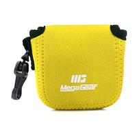 MegaGear MG1852 Étui Ultra léger en néoprène pour Appareil Photo GoPro Hero9, Hero8, DJI Osmo Action, Sony RX0 II, GoPro Hero 7, Sony RX0 1.0 Jaune