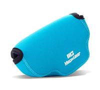 MegaGear MG1937 Étui Ultra léger en néoprène pour Appareil Photo Olympus Om-D E-M10 Mark IV Bleu