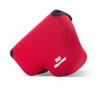 MegaGear MG1948 Étui Ultra léger en néoprène pour Appareil Photo Nikon Z5 Rouge