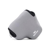 MegaGear - MG448 - Panasonic Lumix DC-GH5, DMC-FZ2500, DMC-FZ2000, DMC-FZ1000 - Ultra Light - Étui en Néoprène avec Mousqueton - Gris