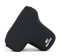 MegaGear MG640 Étui avec Mousqueton en Néoprène pour Appareil photo Sony Alpha A7S II/A7R II/A7 II (28-70mm) Noir