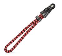 MegaGear Mixte Slr Series Bandoulière Tour Véritable Numérique Sangle d paule ou de cou en cuir v ritable pour appareil photo reflex num rique Sierra, Noir/Rouge, Small - 23cm/9inc EU