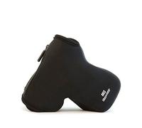 MegaGear Nikon D3500, D5600, D3400 (18-105), D5500, D3300, D5300, D5200, D5100 Étui à caméra en néoprène ultra léger, Noir / jaune