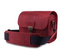 MegaGear Pebble Mirrorless, Instantané et DSLR - Sac Messenger en Cuir Véritable