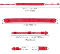 Megagear Sierra Series Slr, Dslr Bandoulière Ajustable En Cuir Véritable À Porter Autour Du Cou Ou Sur L`Épaule[Z588]