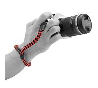 MegaGear SLR Sangle de Poignet en Coton pour Appareil Photo Reflex numérique Rouge