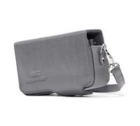 MegaGear Sony Cyber-Shot DSC-RX100 VII, DSC-RX100 VI, DSC-RX100 V, DSC-RX100 IV, DSC-RX100 III, DSC-RX100 II, ZV-1 Étui de Protection en Cuir avec Bandoulière