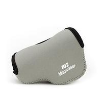 MegaGear ''Ultra Light'' néoprène Housse Sac pour Sony NEX-6, Sony NEX-7, Sony NEX-F3 avec objectif 16-50mm (Gris)