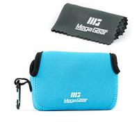 MegaGear ''Ultra Light'' Neoprene Sac Photo Housse Étui Sacoche pour Samsung WB350F (Bleu)