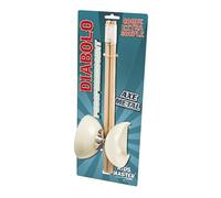 Megagic - JU9P - Jeu de Plein Air - Diabolo - Phosphorescent sur Cartonnette, Blanc