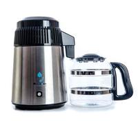 Megahome INOX 316, Distillateur d'eau de Mer, Carafe en Verre, Bec Porcelaine