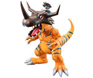 Megahouse Digimon Adventure G.E.M. Series Statuette PVC Greymon & Taichi 25 cm