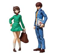 Megahouse Mobile Suit Gundam Pack 2 Figurines G.M.G. Earth Federation 07 Amuro Ray & Frau Bow 10 cm