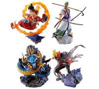 Megahouse One Piece - Set Figurines Petitrama Logbox Re Birth Wano Kuni Vol.1 9 cm