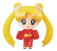 Megahouse Sailor Moon Figurine Usagi Tsukino Petit Chara (version Yukata)