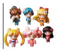 Megahouse Sailor Moon Petit Chara Sailor Lets Go Festival Version Figure Set G