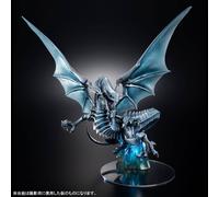 Megahouse Yu-Gi-Oh ! Duel Monsters Art Works Monsters PVC Statue Blue Eyes White Dragon Holographic Edition 28 cm