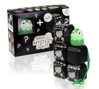MegaLight Blind Box Mini veilleuses pour Enfants, Lot de 5 | Rocky Croc + 4 sur 9 au Hasard | Intensité réglable en continu| avec Pendentif | 4 Couleurs de lumière différentes | EGGY'S Mystery Lights