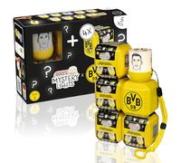MegaLight Eggy's Mystery Lights BVB Edition Lot de 5 mini veilleuses pour enfants | Article de fan du BVB pour enfants | 4 sur 9 au hasard L 4 couleurs de lumière différentes | Article de fan du