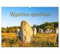 Mégalithes mystérieux (Calendrier mural 2026 DIN A2 vertical), CALVENDO calendrier mensuel: Une rencontre avec des visages du néolithique